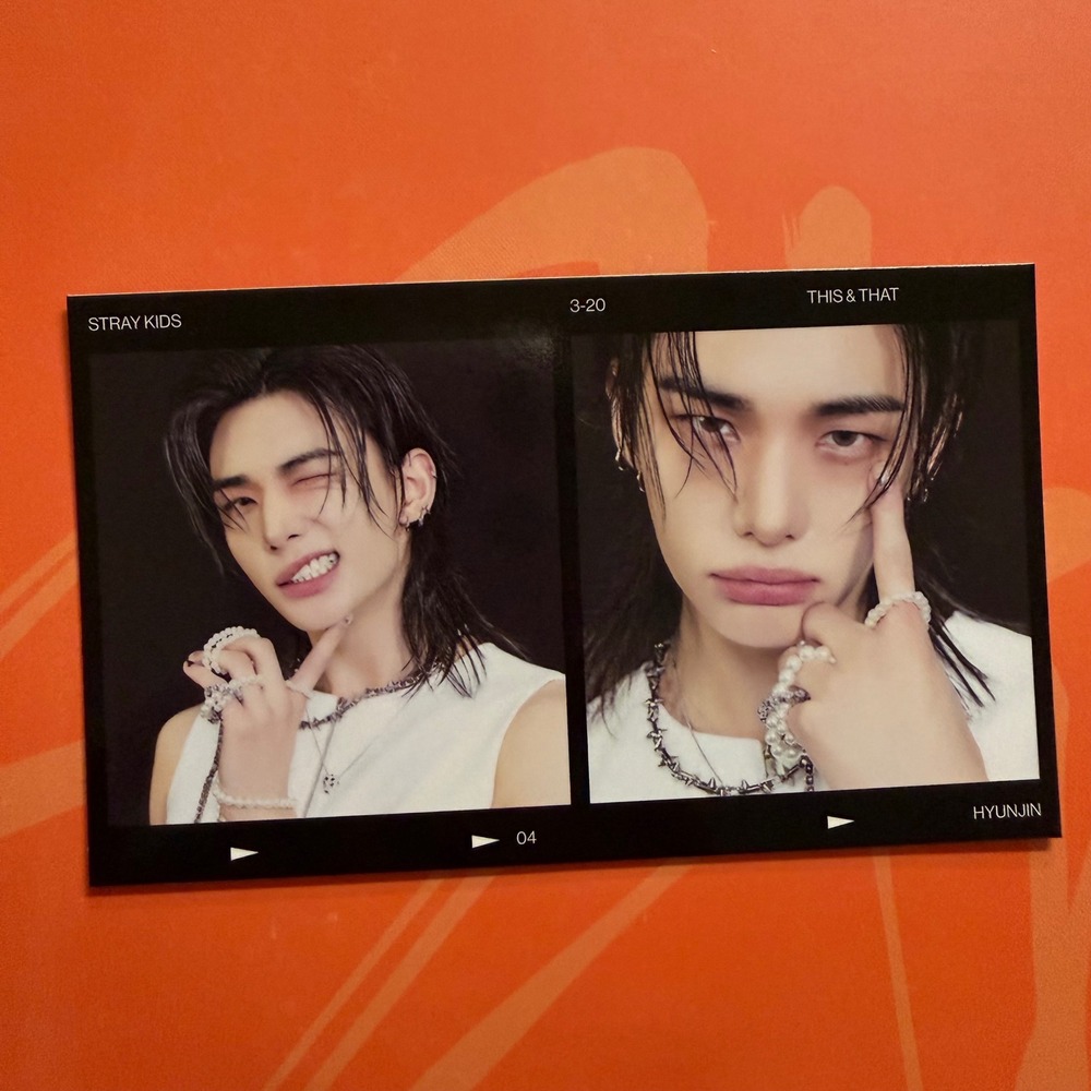 STRAY KIDS HYUNJIN This & That Truck Version Photo Strips